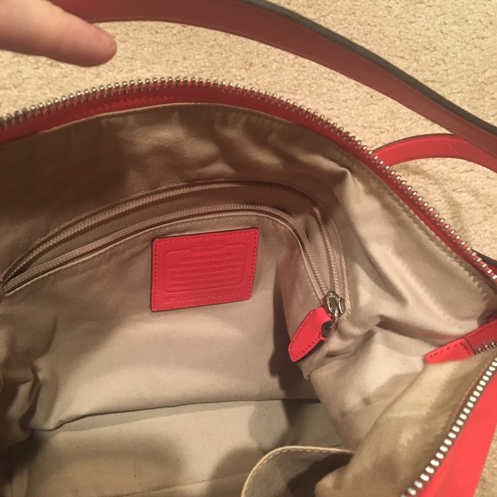 Coach Legacy Coral Leather Purse - Picture 8 of 8
